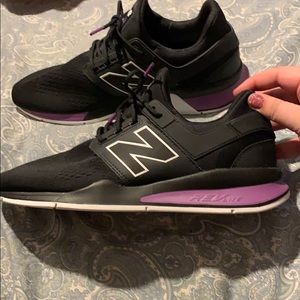 New Balance 247 Black with Purple